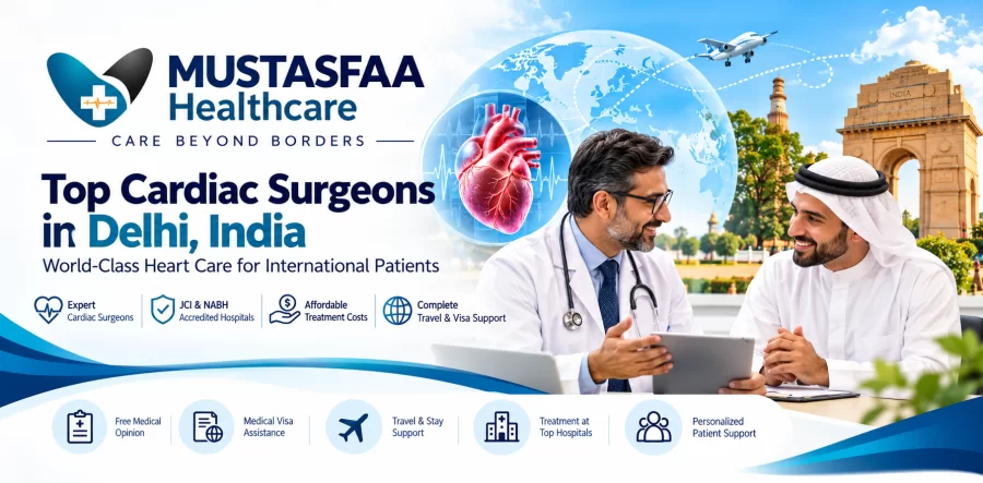 Top 5 Cardiac Surgeon Doctors in Delhi, India | Mustasfaa Healthcare