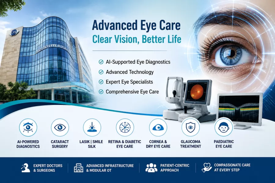 Centre For Sight Dwarka: AI-Supported Eye Diagnostics & Advanced Eye Care in Delhi
