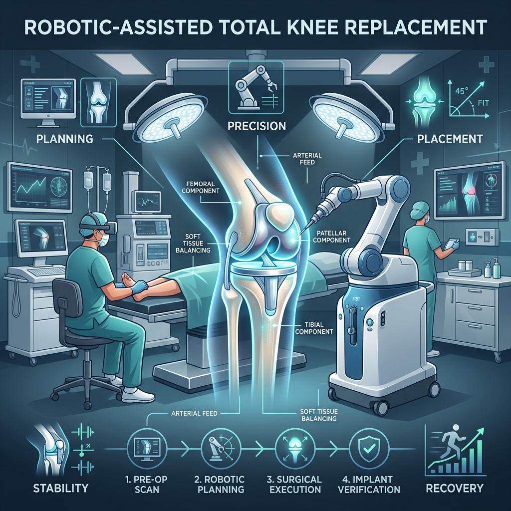 Hip Replacement Surgery in India: Robotic Accuracy & Cost Guide